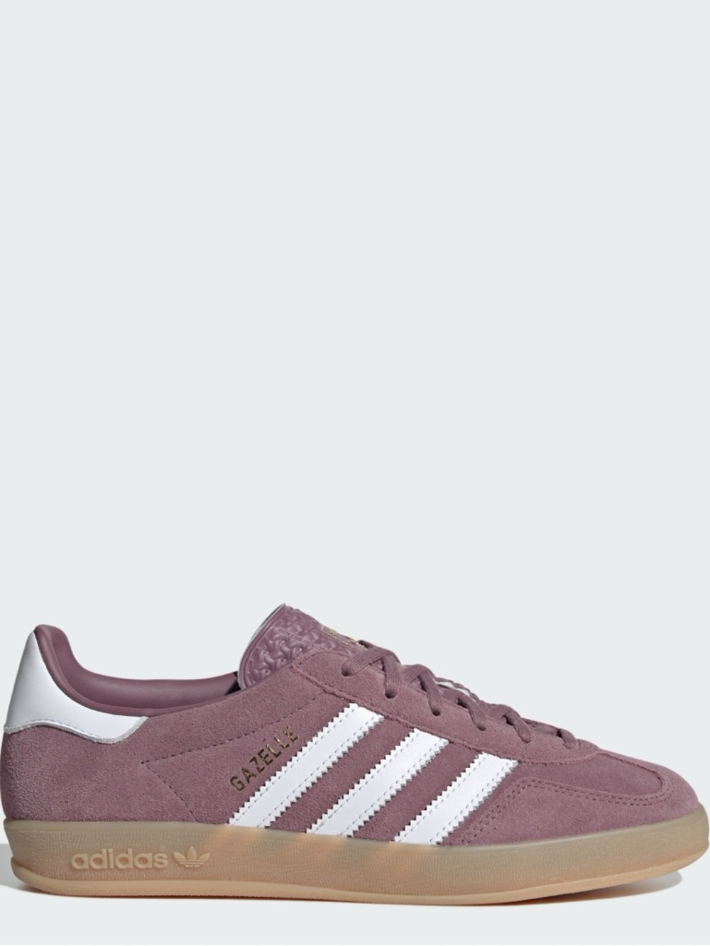 adidas Gazelle Suede Sneaker in Shadow Fig - Size 7